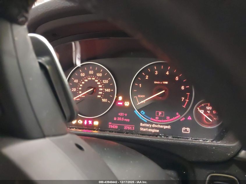 2017 BMW 340I xDrive VIN: WBA8B7C31HA190227 Lot: 43948442