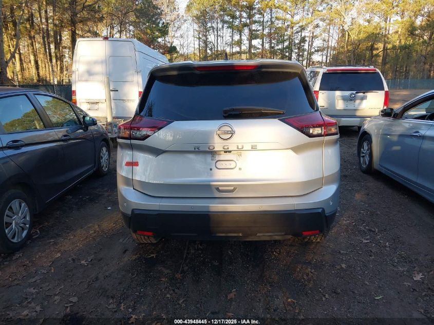 2024 Nissan Rogue S Intelligent Awd VIN: 5N1BT3AB2RC700224 Lot: 43948445