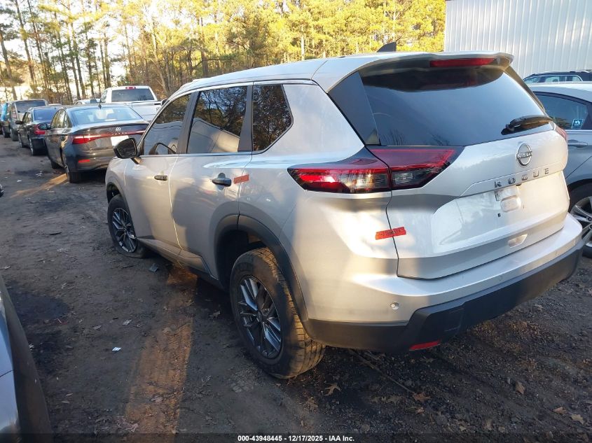 2024 Nissan Rogue S Intelligent Awd VIN: 5N1BT3AB2RC700224 Lot: 43948445