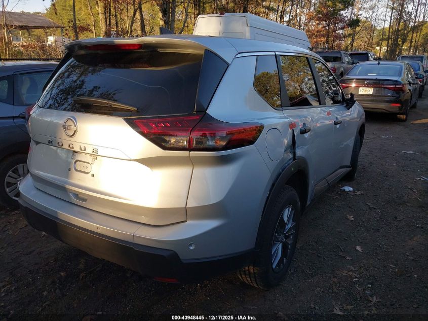 2024 Nissan Rogue S Intelligent Awd VIN: 5N1BT3AB2RC700224 Lot: 43948445