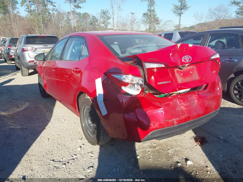 2016 Toyota Corolla Le