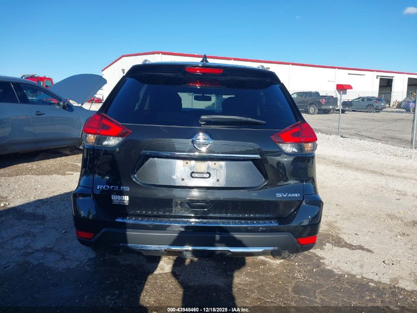 2017 Nissan Rogue Sv VIN: JN8AT2MV4HW250299 Lot: 43948460