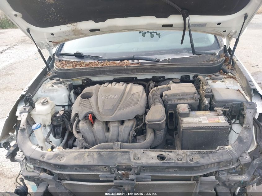 2013 Hyundai Sonata Se VIN: 5NPEC4AC1DH799308 Lot: 43948461