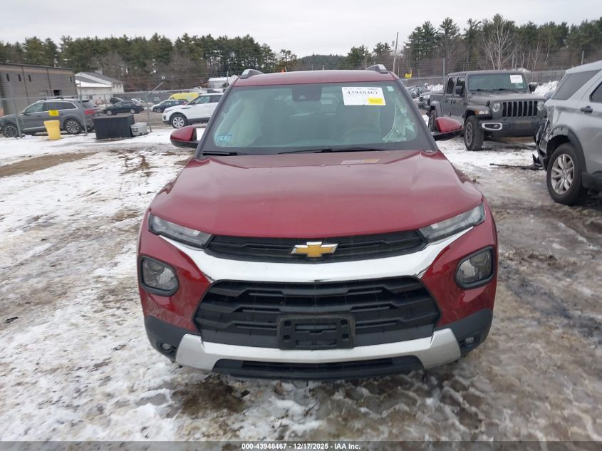 2022 Chevrolet Trailblazer Awd Lt VIN: KL79MRSL7NB121849 Lot: 43948467