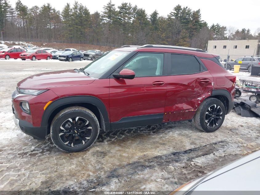 2022 Chevrolet Trailblazer Awd Lt VIN: KL79MRSL7NB121849 Lot: 43948467