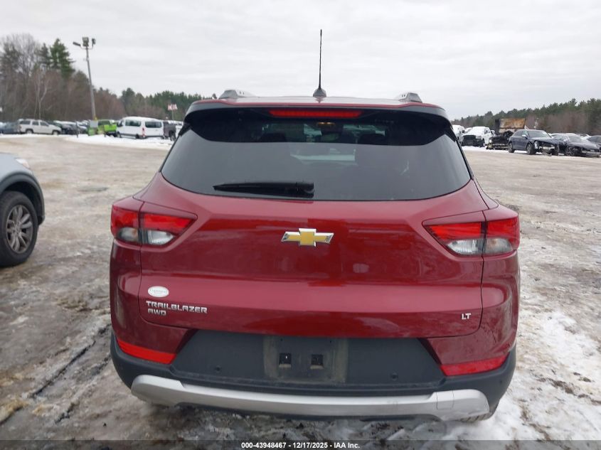 2022 Chevrolet Trailblazer Awd Lt VIN: KL79MRSL7NB121849 Lot: 43948467