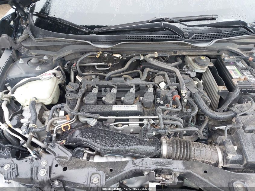 2017 Honda Civic Ex-L VIN: 2HGFC1F82HH650221 Lot: 43948485