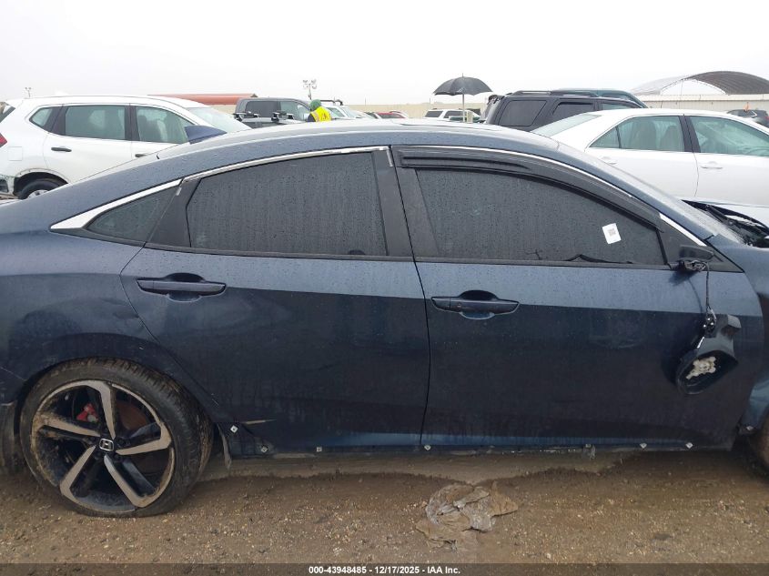 2017 Honda Civic Ex-L VIN: 2HGFC1F82HH650221 Lot: 43948485