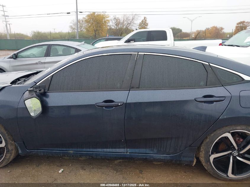 2017 Honda Civic Ex-L VIN: 2HGFC1F82HH650221 Lot: 43948485