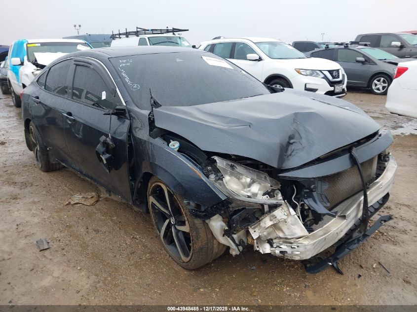 2017 Honda Civic Ex-L VIN: 2HGFC1F82HH650221 Lot: 43948485