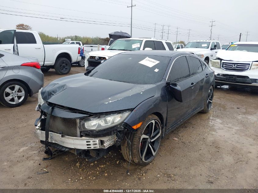 2017 Honda Civic Ex-L VIN: 2HGFC1F82HH650221 Lot: 43948485