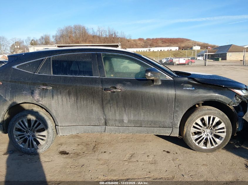 2021 Toyota Venza Limited VIN: JTEAAAAH7MJ002206 Lot: 43948490