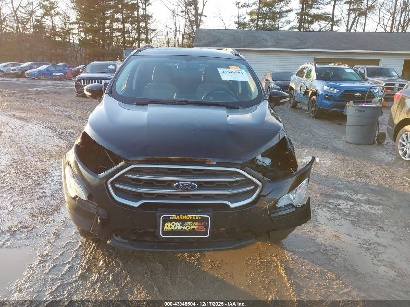 2019 Ford Ecosport Se VIN: MAJ6S3GL0KC264445 Lot: 43948504