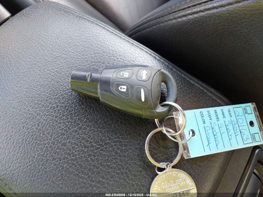 2011 Saab 9-3 Turbo4 VIN: YS3FA4BYXB1307313 Lot: 43948508