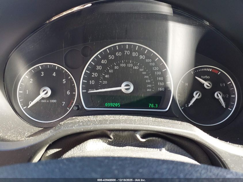 2011 Saab 9-3 Turbo4 VIN: YS3FA4BYXB1307313 Lot: 43948508