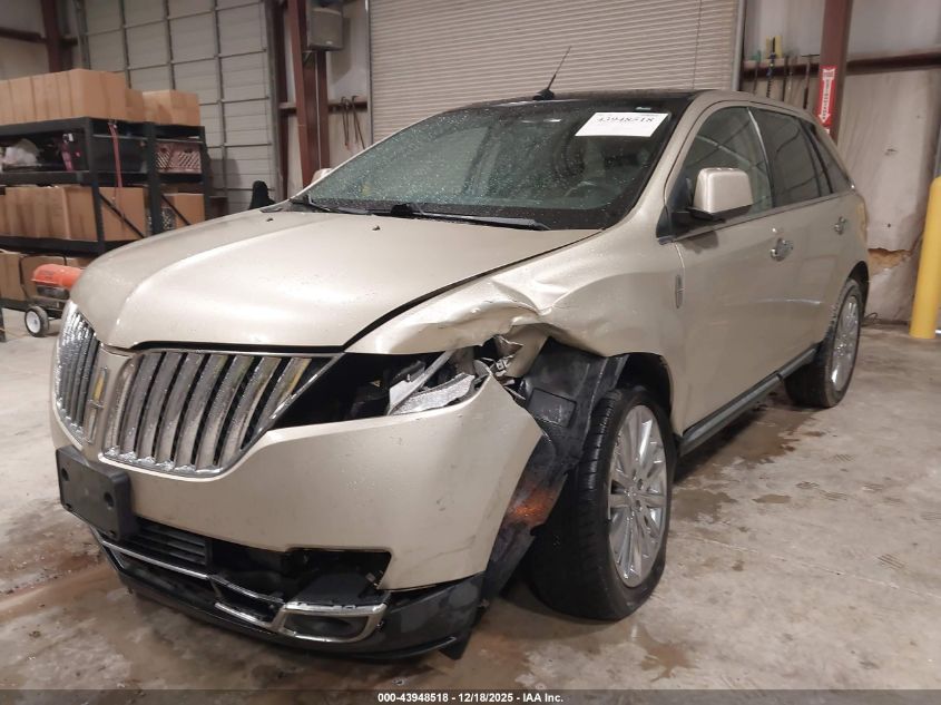 2011 Lincoln Mkx VIN: 2LMDJ6JK9BBJ13867 Lot: 43948518