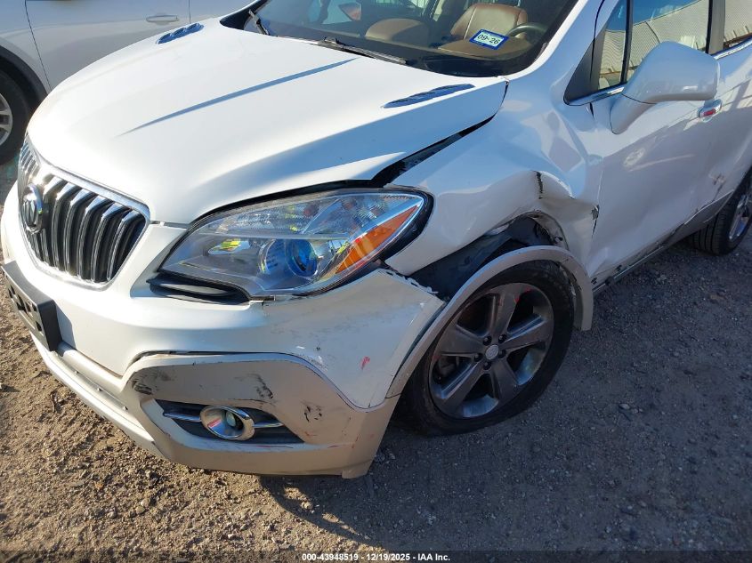 2013 Buick Encore Leather VIN: KL4CJCSB5DB093581 Lot: 43948519