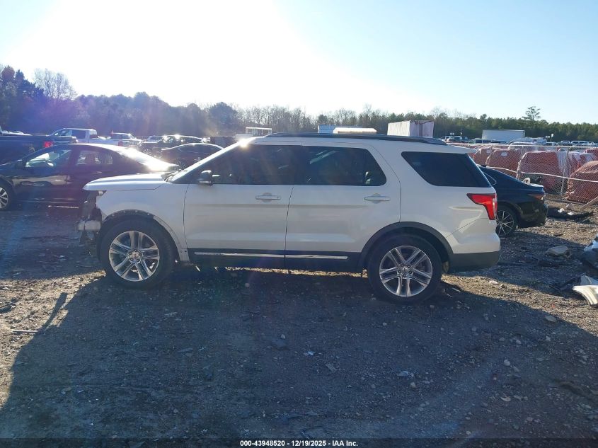2016 Ford Explorer Xlt VIN: 1FM5K7D85GGB91890 Lot: 43948520