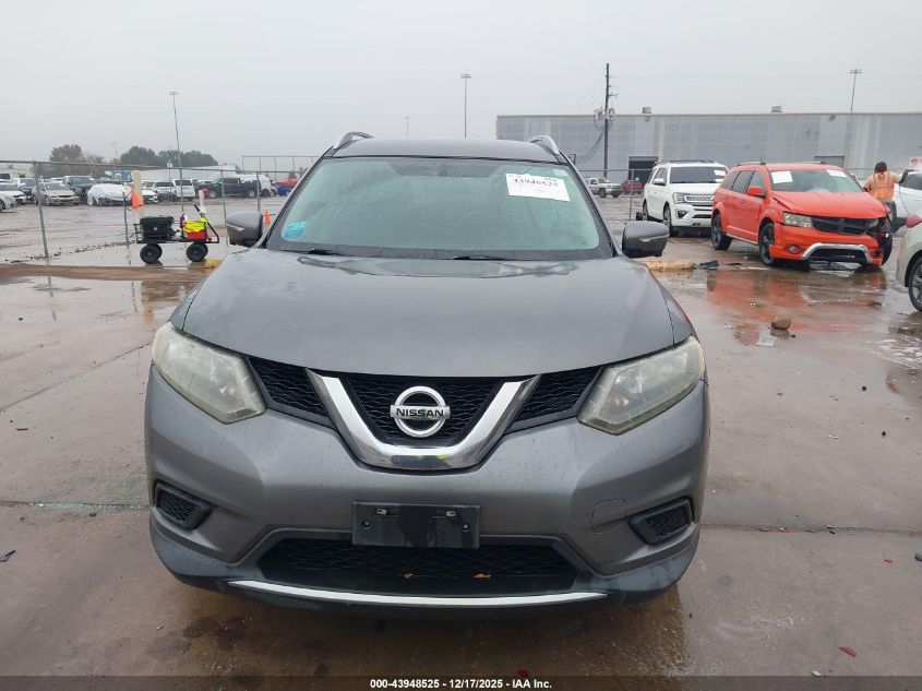 2014 Nissan Rogue Sv VIN: 5N1AT2ML8EC826723 Lot: 43948525