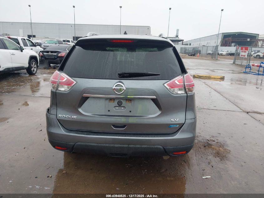 2014 Nissan Rogue Sv VIN: 5N1AT2ML8EC826723 Lot: 43948525
