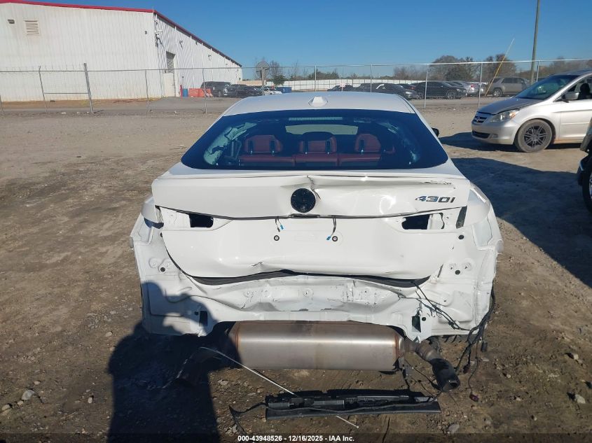 2022 BMW 430I Gran Coupe VIN: WBA63AV05NFM22038 Lot: 43948526