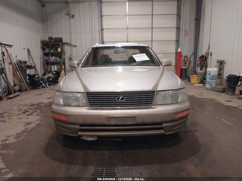 1996 Lexus Ls 400 VIN: JT8BH22F3T0062249 Lot: 43948528