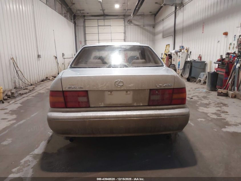 1996 Lexus Ls 400 VIN: JT8BH22F3T0062249 Lot: 43948528