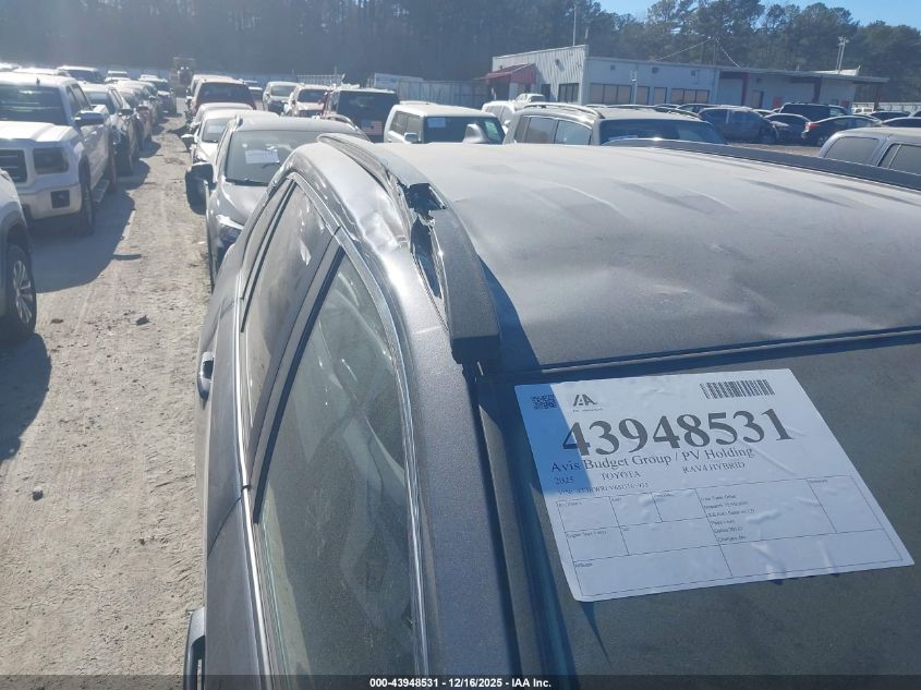 2025 Toyota RAV4 Hybrid - 4T3RWRFV6SU165935