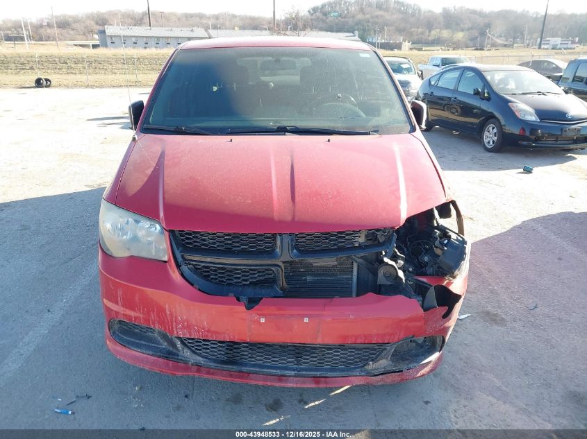 2015 Dodge Grand Caravan Se VIN: 2C4RDGBGXFR683337 Lot: 43948533