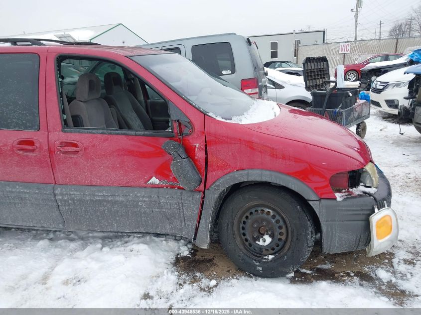 2001 Pontiac Montana N16 W/1Sa Pkg. VIN: 1GMDU03E01D213386 Lot: 43948536