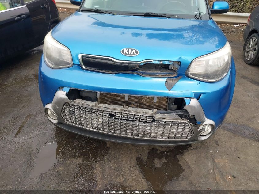 2016 Kia Soul + VIN: KNDJP3A54G7351507 Lot: 43948539