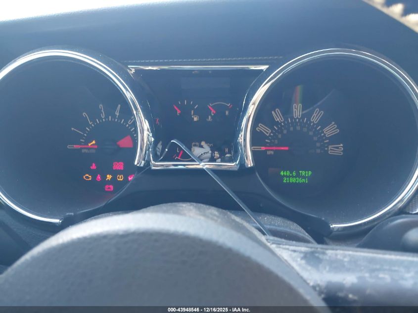 2007 Ford Mustang V6 Deluxe/V6 Premium VIN: 1ZVFT80N075238940 Lot: 43948546