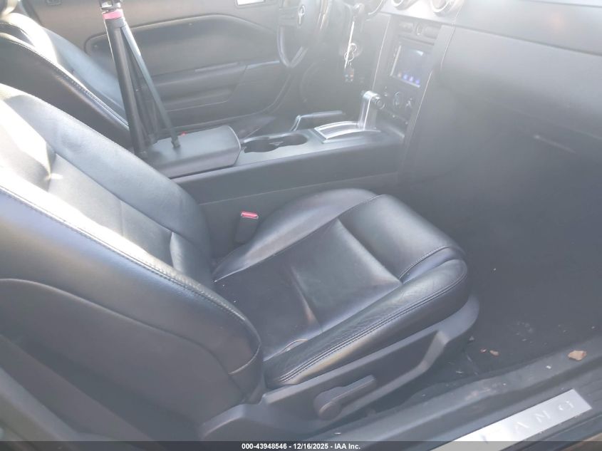 2007 Ford Mustang V6 Deluxe/V6 Premium VIN: 1ZVFT80N075238940 Lot: 43948546