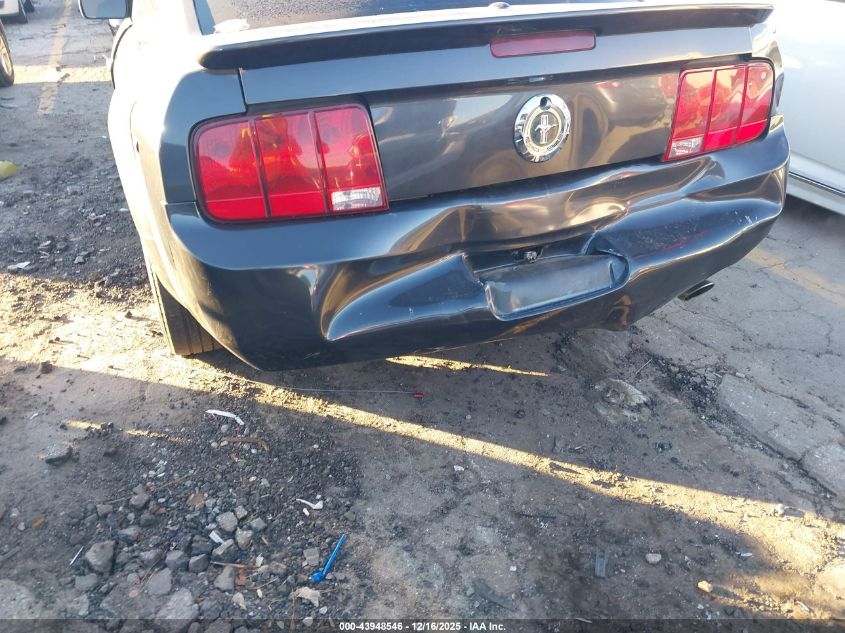 2007 Ford Mustang V6 Deluxe/V6 Premium VIN: 1ZVFT80N075238940 Lot: 43948546