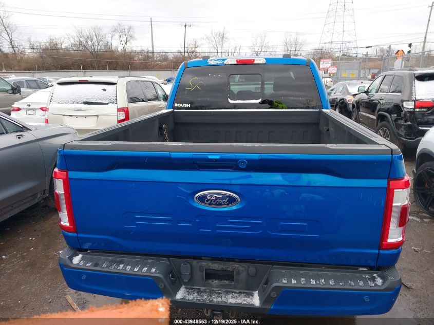 2021 Ford F-150 Lariat VIN: 1FTFW1E56MFD08831 Lot: 43948553