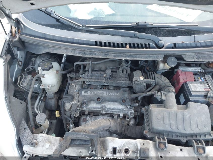 2013 Chevrolet Spark 1Lt Auto VIN: KL8CD6S96DC612118 Lot: 43948568