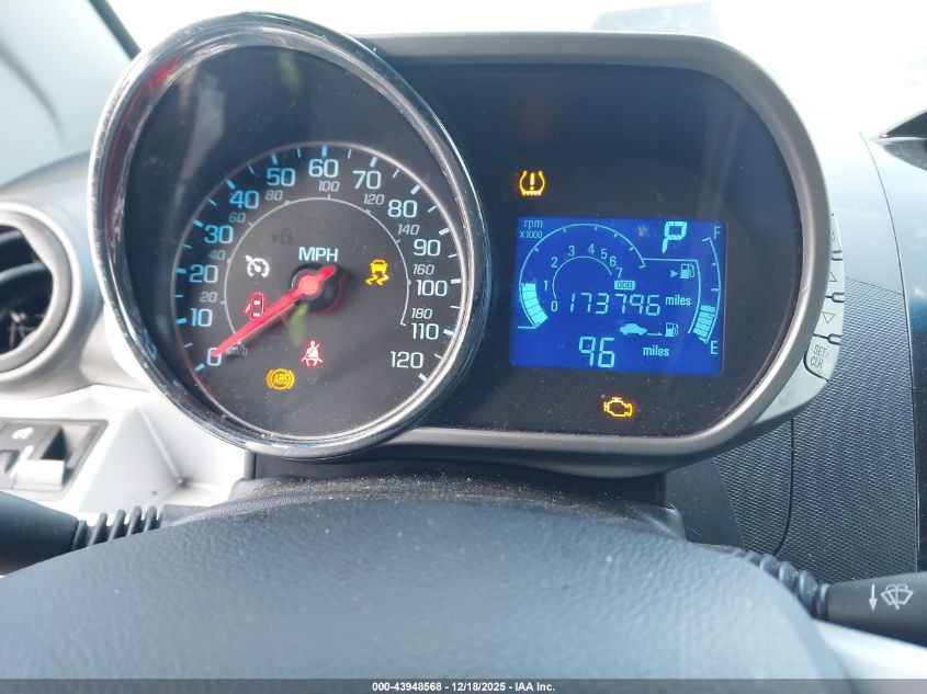 2013 Chevrolet Spark 1Lt Auto VIN: KL8CD6S96DC612118 Lot: 43948568