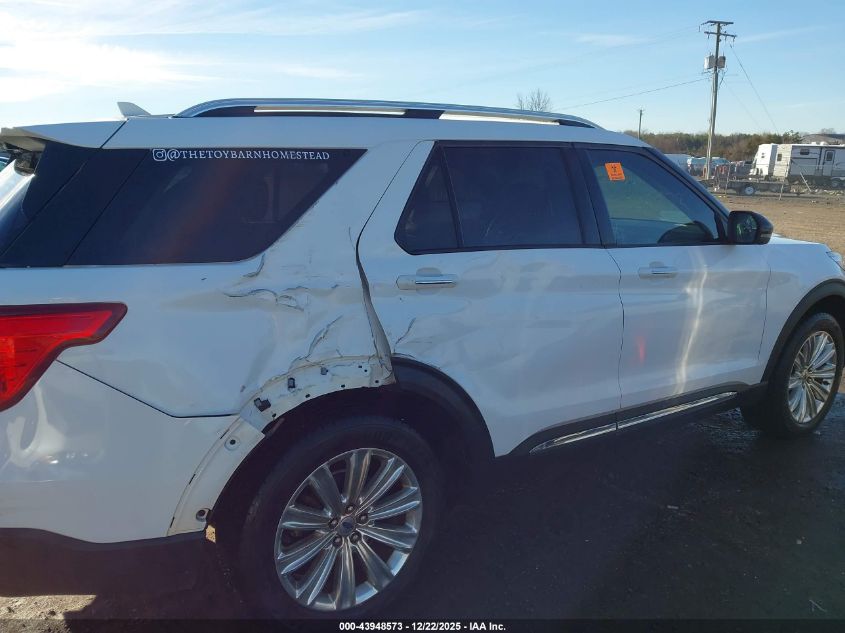 2020 Ford Explorer Limited VIN: 1FMSK8FH4LGA58859 Lot: 43948573