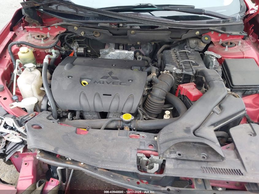 2010 Mitsubishi Lancer Es VIN: JA32U2FU0AU012497 Lot: 43948580