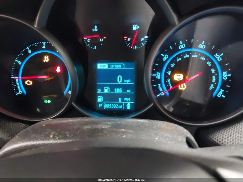 2014 Chevrolet Cruze 1Lt Auto VIN: 1G1PC5SB4E7486210 Lot: 43948581