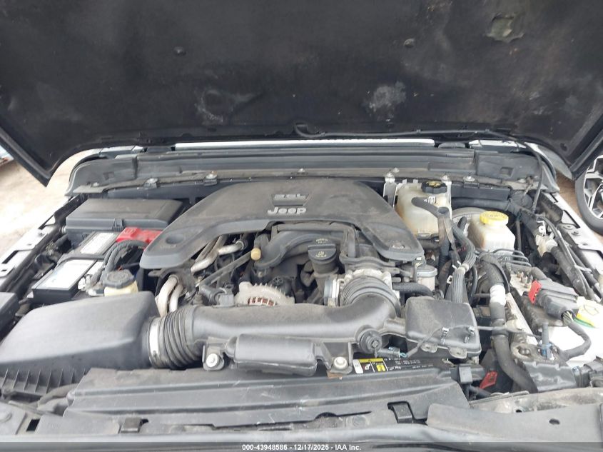 2018 Jeep Wrangler Unlimited Sahara 4X4 VIN: 1C4HJXEG1JW247377 Lot: 43948586