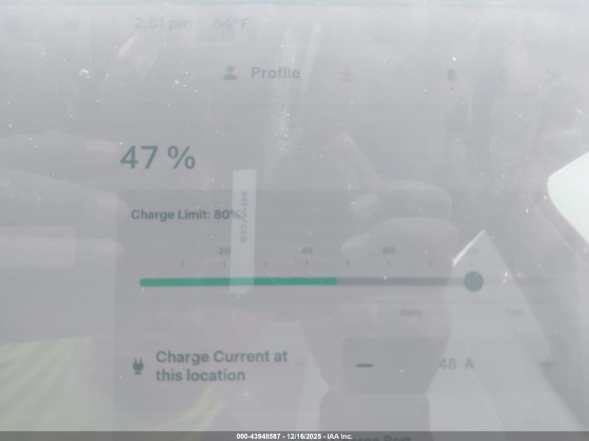 2024 Tesla Model Y Long Range Dual Motor All-Wheel Drive/Rwd VIN: 7SAYGDED6RA336395 Lot: 43948587