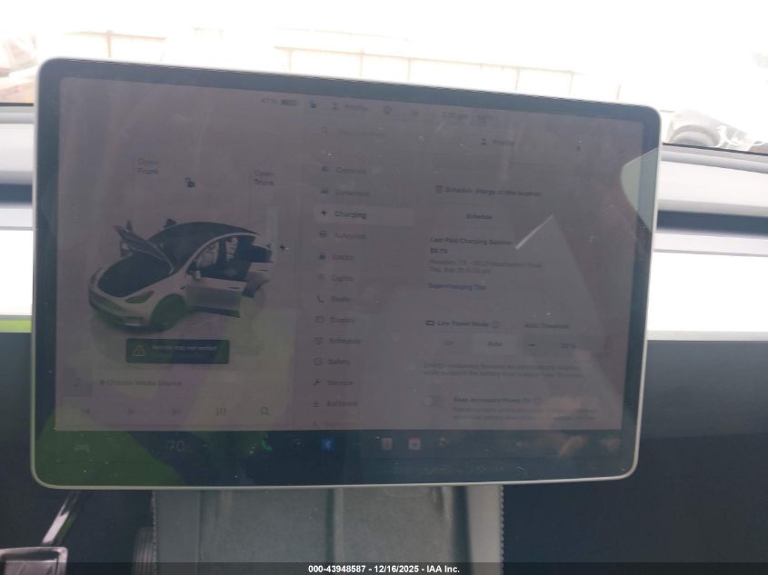 2024 Tesla Model Y Long Range Dual Motor All-Wheel Drive/Rwd VIN: 7SAYGDED6RA336395 Lot: 43948587