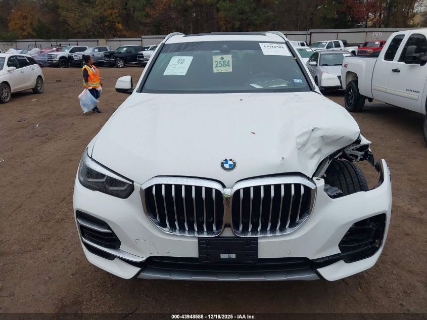 2022 BMW X5 Sdrive40I VIN: 5UXCR4C0XN9M52531 Lot: 43948588