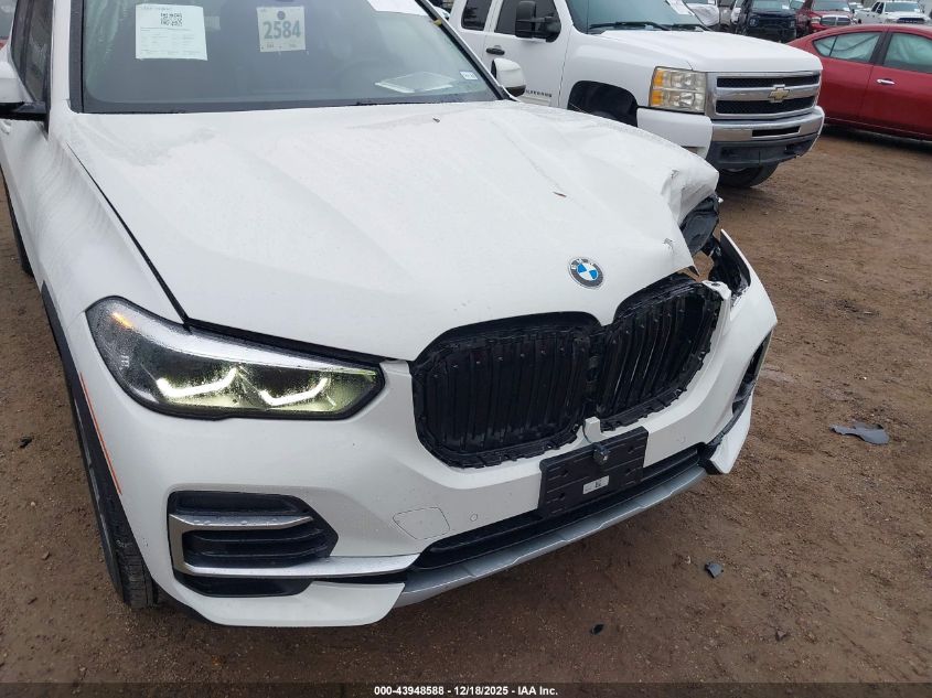 2022 BMW X5 Sdrive40I VIN: 5UXCR4C0XN9M52531 Lot: 43948588