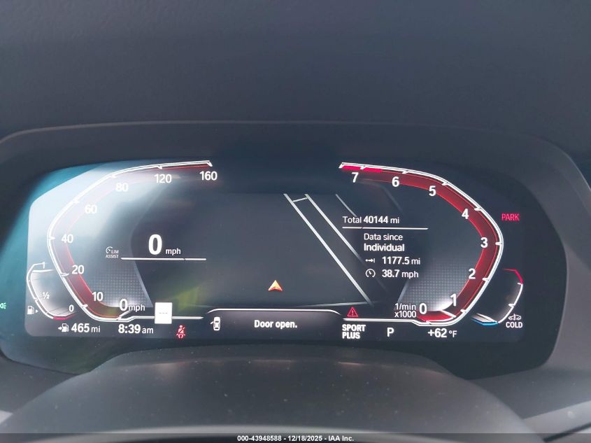 2022 BMW X5 Sdrive40I VIN: 5UXCR4C0XN9M52531 Lot: 43948588