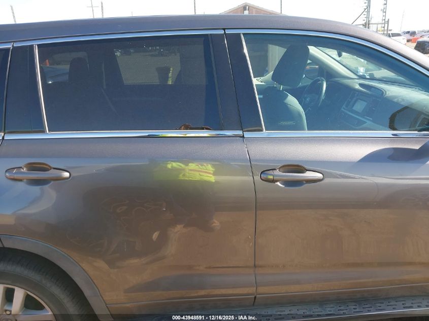 2015 Toyota Highlander Le VIN: 5TDZARFH3FS013532 Lot: 43948591