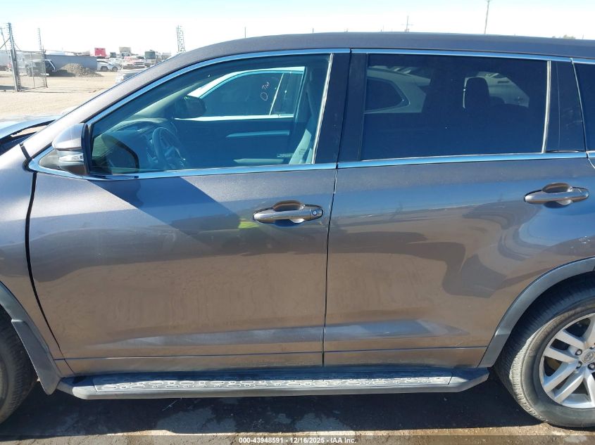 2015 Toyota Highlander Le VIN: 5TDZARFH3FS013532 Lot: 43948591