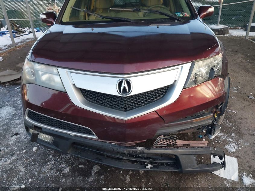 2012 Acura Mdx Technology Package VIN: 2HNYD2H32CH544768 Lot: 43948597