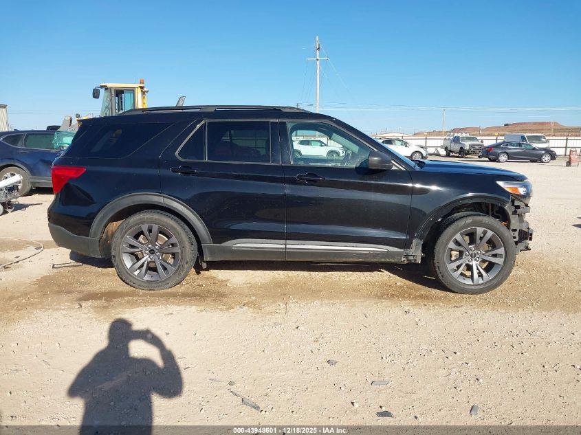 2021 Ford Explorer Xlt VIN: 1FMSK7DHXMGA15450 Lot: 43948601